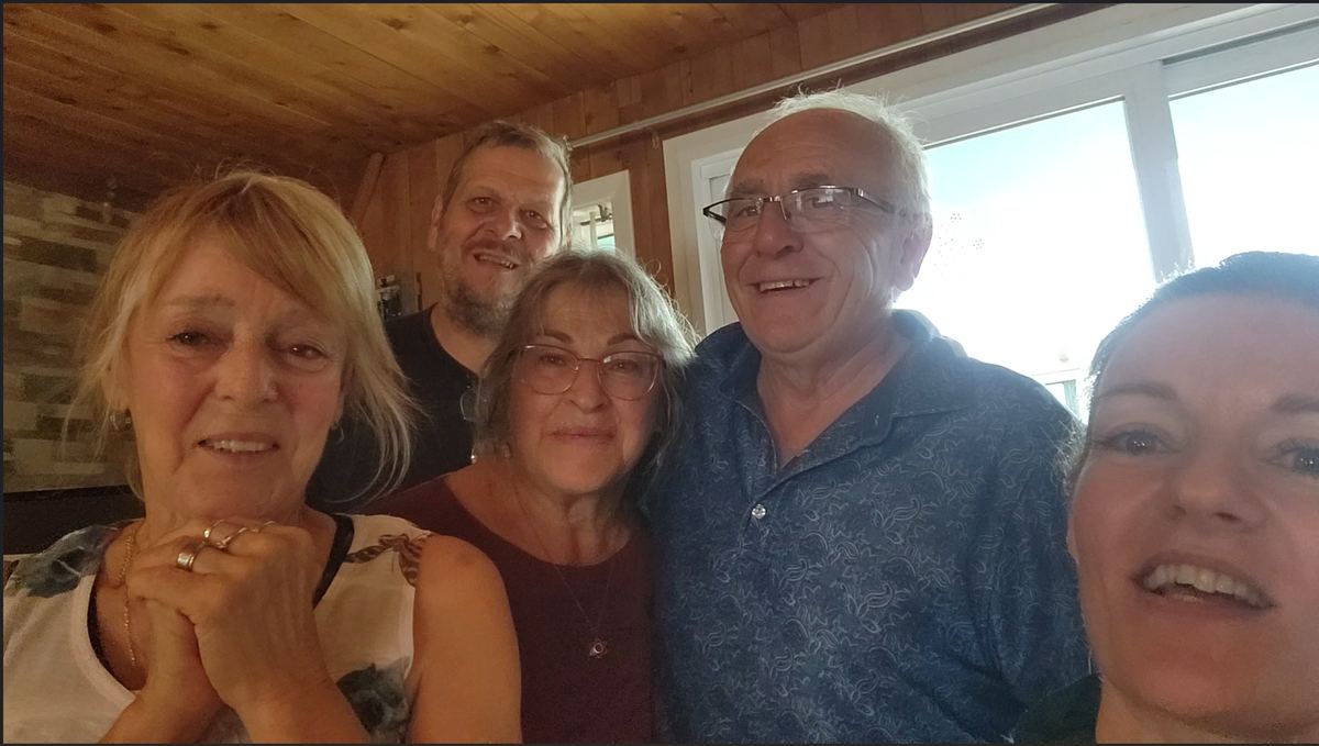 The founders of Hands Together, smiling together